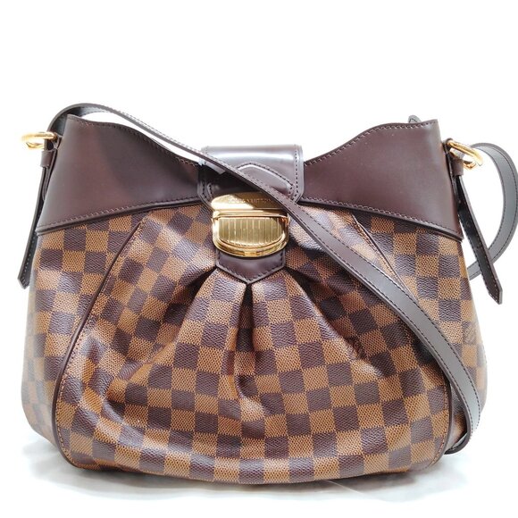Louis Vuitton LV Shoulder Bag Cistina MM Brown Damier 899-073125 - Picture 1 of 13
